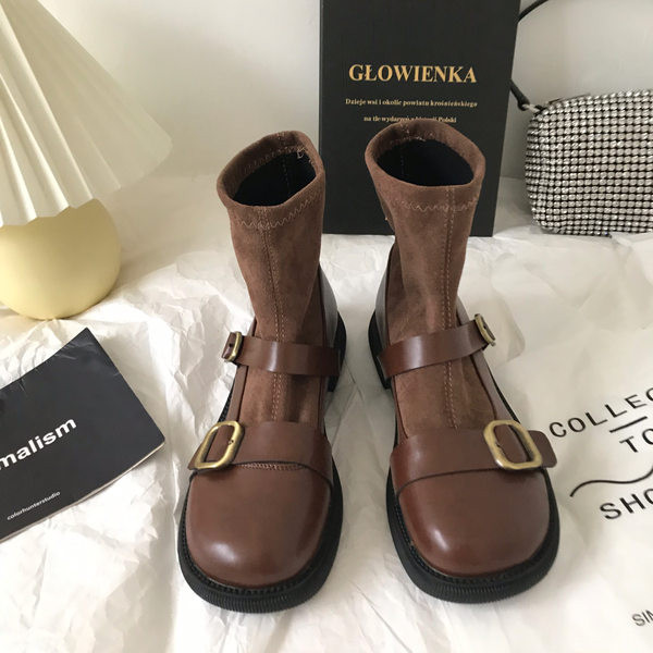 Kevad-sügissaapad ökonahast ja sokitekstiilist