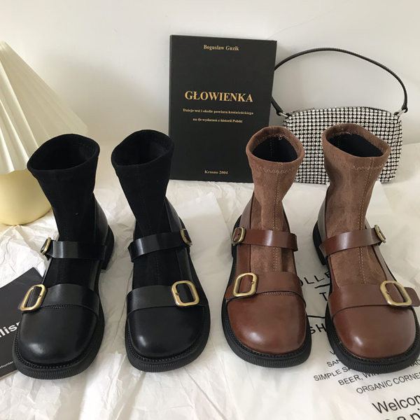 Kevad-sügissaapad ökonahast ja sokitekstiilist