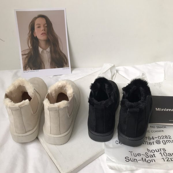 Ökoseemisnahast lameda talla ja sooja voodriga naiste saapad