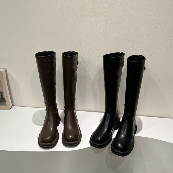 Naiste ökonahast saapad musta ja pruuni värviga