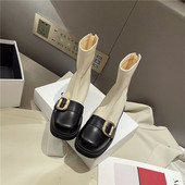 Naiste ökonahast saapad metallist pandlaga