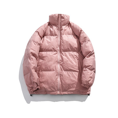 Ανδρικό ζεστό χειμωνιάτικο μπουφάν με κεντητή επιγραφή