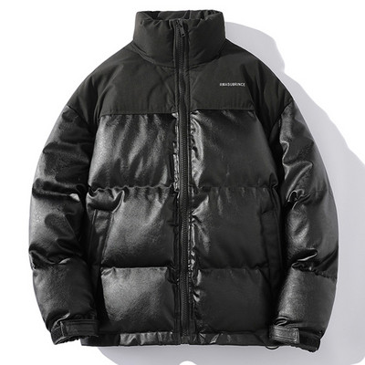 Uus mudel kõrge kraega meeste lai jope